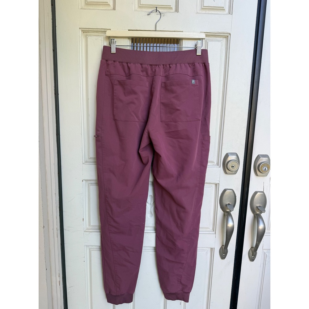 Fabletics Dark Mauve Pink Jogger Scrub Pants Womens Size Large Tall L/T - Picture 5 of 7